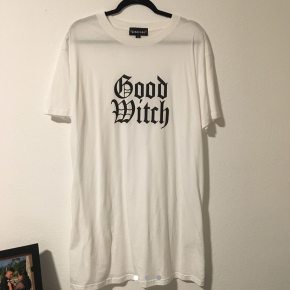witch t shirt dress